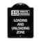 Signmission 15 Minute Parking Loading and Unloading Zone Heavy-Gauge Aluminum Sign, 24" x 18", BS-1824-24596 A-DES-BS-1824-24596 - alternate 1